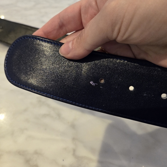 Iceberg x Disney Vintage Navy Belt with Mickey Mouse Size 38 - Picture 8 of 12